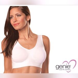 Genie Bra size M. Set of 2. Comfortable with the lift you need. Removable pad.
